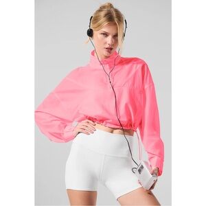 NWT Alo Yoga Cropped 1/4 Zip Aerial Pullover